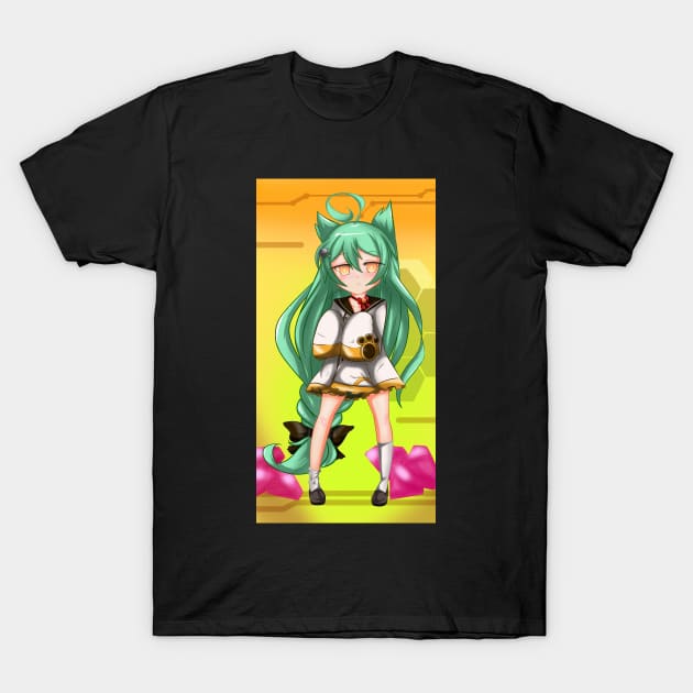 Akashi-- Greedy Boat Girl T-Shirt by Trainerbang